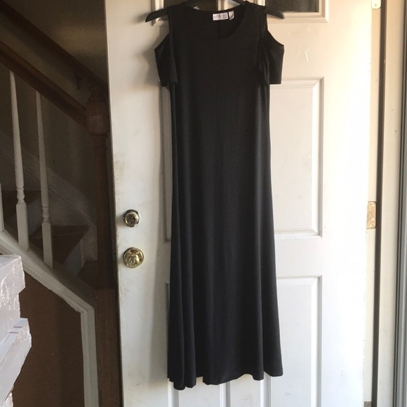 Attitudes by Renee cold shoulder dress - Picture 1 of 5